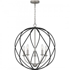 Quoizel BYN2824AN Bryn Pendant 5 lights antique nickel Pendant