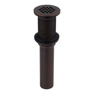 Grid Strainer No Overflow in Rustic Bronze