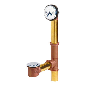 Gerber G0041808 Classics Pop-up 20 Gauge Drain for Standard Tub - Chrome