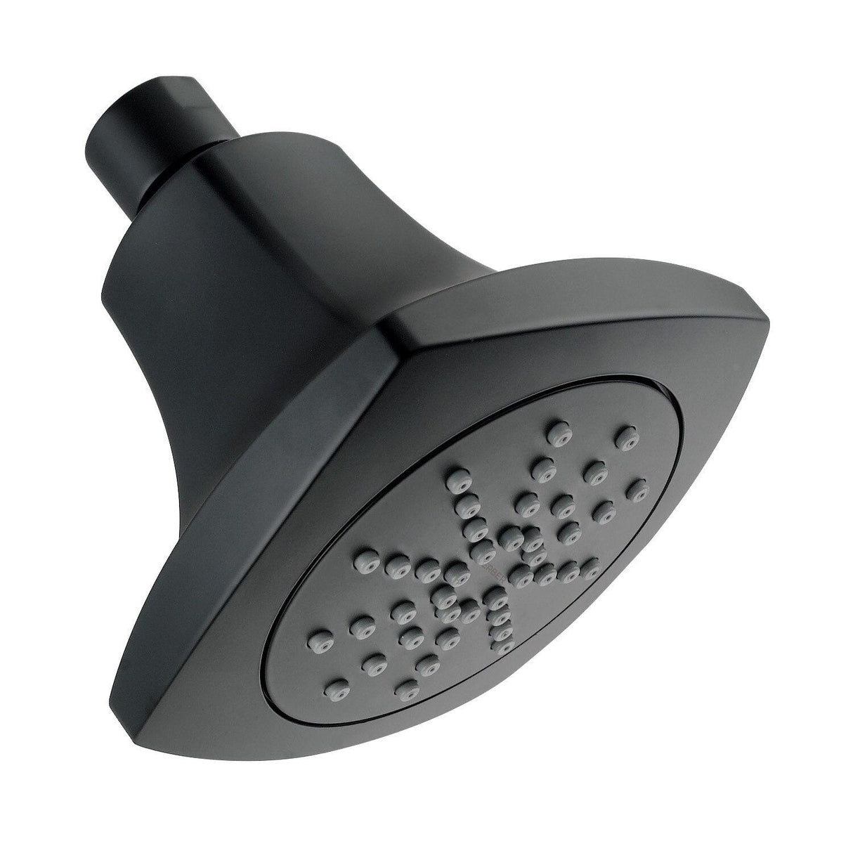 Gerber D460118BS Satin Black Vaughn Single Function Showerhead, 2.0GPM