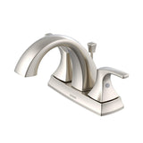 Gerber D307018BB Brushed Bronze Vaughn Two Handle Centerset Lavatory Faucet