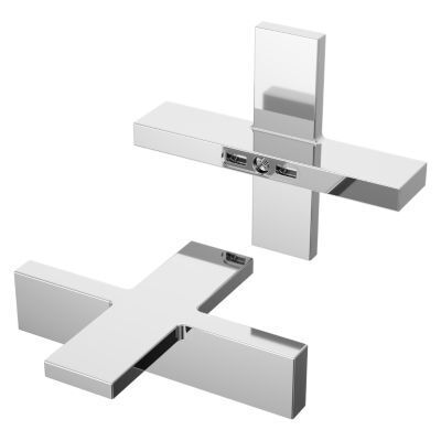 Pfister Polished Chrome Cross Handle Kit HHL-VRVXC