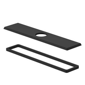 Gerber DA617054BS Satin Black Mid-town Cover Plate Assembly for 8" Kitchen Faucet