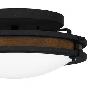 Quoizel QFL5610NI Quoizel Flush Mount Flush mount 3 lights natural iron