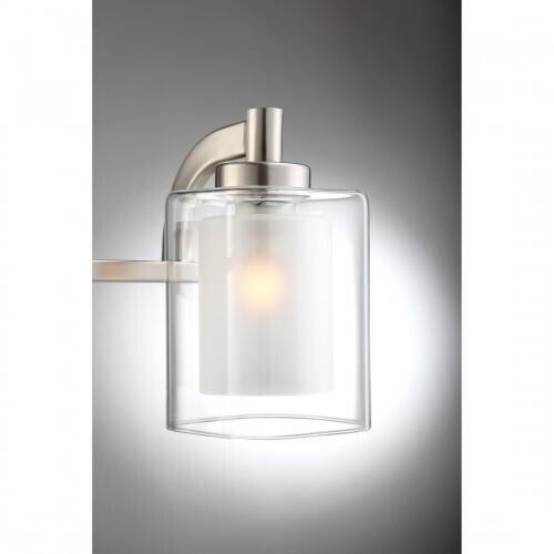 Quoizel KLT8605BNLED Kolt Led bath  fixture 5 light brsh nikl Bath Light