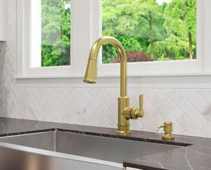 Pfister Brushed Gold Kitchen Soap Dispenser KSD-TDBG
