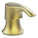 Pfister Transitional Round Soap Dispenser with SoloTilt in Brushed Gold