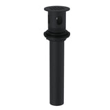 Gerber DA505084BS 1 1/4" Metal Grid Strainer Assembly With Overflow - Satin Black