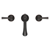 Saxton 2-Handle 8" Widespread Bathroom Faucet in Tuscan Bronze