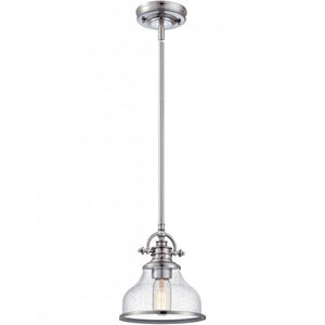 Quoizel GRTS1508BN Grant Mini pendant 1 light brushed nickel Mini Pendant