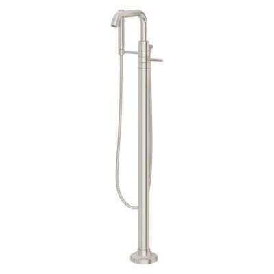Pfister Brushed Nickel 2-handle Tub Filler With Hand Shower LG6-1TNTK