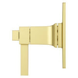Verve Trim Kit for Thermostatic Shower in Brushed Gold