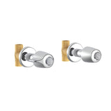 Gerber G004777183 Chrome Classics Two Handle Straight Pattern Trim & COMPRESSI...