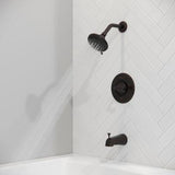 Winfield 1-Handle Tub & Shower Trim Kit in Tuscan Bronze