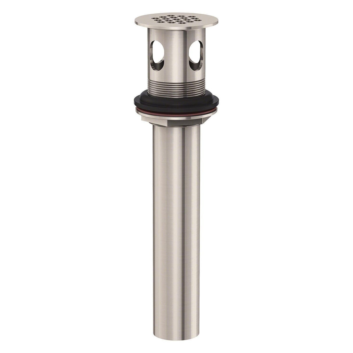Gerber DA505084BN Brushed Nickel 1 1/4" Metal Grid Strainer Assembly With Overflow