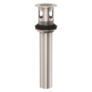 Gerber DA505084BN Brushed Nickel 1 1/4" Metal Grid Strainer Assembly With Overflow