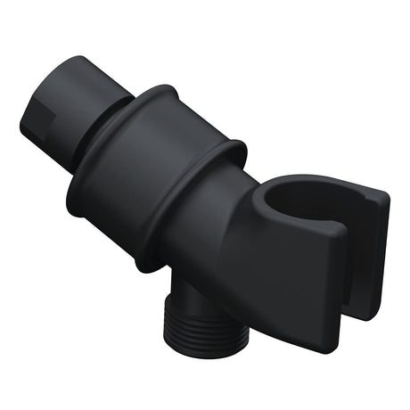 Gerber D469100BS Satin Black Showerarm Mount With Brass Ball Joint