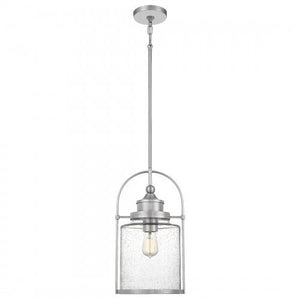 Quoizel QPP2782BN Payson Mini pendant 1 light brushed nickel Mini Pendant