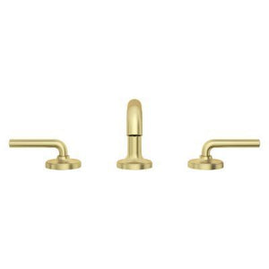 Pfister Brushed Gold 2-handle 8" Widespread Bathroom Faucet LG49-TNTBG