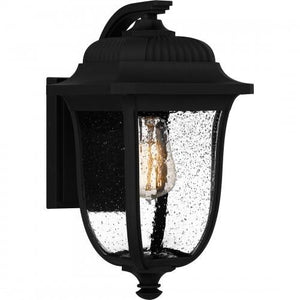 Quoizel MUL8408MBK Mulberry Outdoor wall 1 light matte black Outdoor Lantern