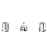 Gerber G0743071 Chrome Classics Two Handle Lavatory Faucet W/ Metal Fluted H...