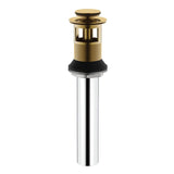 Gerber DA505918BB Brushed Bronze 1 1/4" Metal Touch-down Drain Assembly