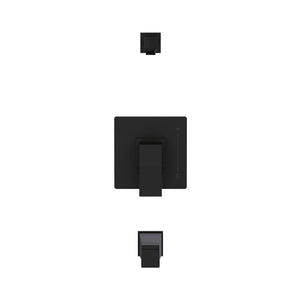 Gerber D500019LSBSTC Satin Black Avian Tub & Shower Trim Kit, Without Showerhead