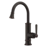 Port Haven 1-Handle Bar/Prep Kitchen Faucet in Tuscan Bronze