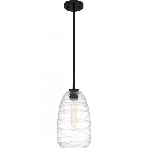 Quoizel QPP6165MBK Quoizel Piccolo Pendant Mini pendant 1 light matte black Mini Pendant