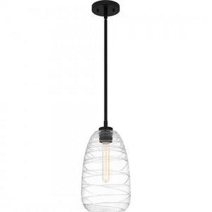 Quoizel QPP6165MBK Quoizel Piccolo Pendant Mini pendant 1 light matte black Mini Pendant