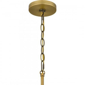 Quoizel AID5030AB Airedale Chandelier 8 lights aged brass Chandelier