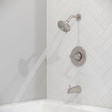 Pfister Spot Defense Brushed Nickel 1-handle Tub & Shower Faucet