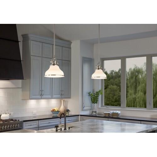 Quoizel GRT1508BN Grant Mini pendant brsh nikl 8"w Mini Pendant