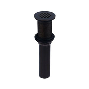 Pfister Matte Black Grid Strainer No Overflow 972-103B