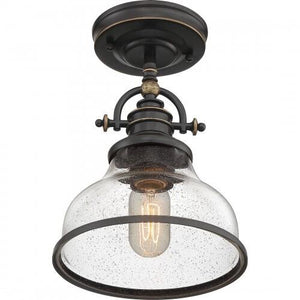 Quoizel GRTS1508PN Grant Mini pendant 1 light palladian bronze Mini Pendant