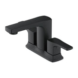 Gerber D307070BS Tribune Two Handle Centerset Bathroom Faucet - Satin Black
