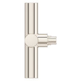 Pfister Polished Nickel Single Cross Handle for Slide Bar Kit HHL-G16TNTD