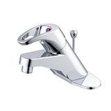 Gerber G0040524 Chrome Hardwater Single Handle Lavatory Faucet W/ Metal POP-...