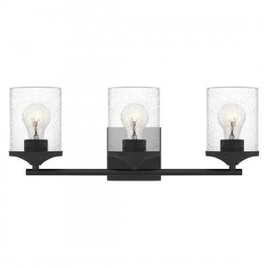 Quoizel ABR8621MBK Abner Bath 3 light matte black Bath