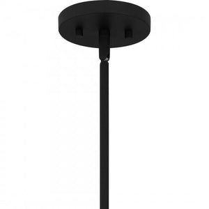 Quoizel FTS1509EK Fortress Mini pendant 1 light earth black Mini Pendant