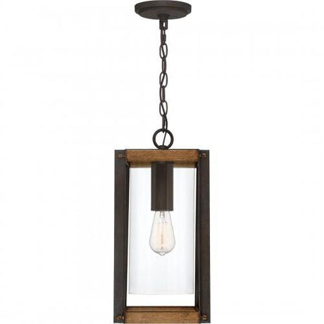 Quoizel MSQ1909RK Marion Square Outdoor hanging 1 light rustic black Outdoor Lantern