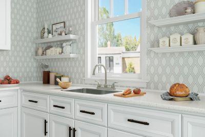 Pfister Brushed Nickel Pfirst Series 2-handle Kitchen Faucet G136-200S