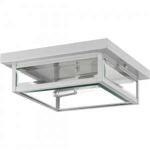 Quoizel WVR1312SS Westover Flush mount 2 lights stainless steel Flush Mount