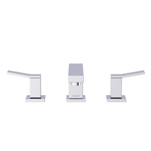 Gerber D304119 Chrome Avian Two Handle Widespread Lavatory Faucet