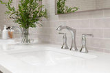 Rhen Widespread Lavatory Faucet in Polished Chrome