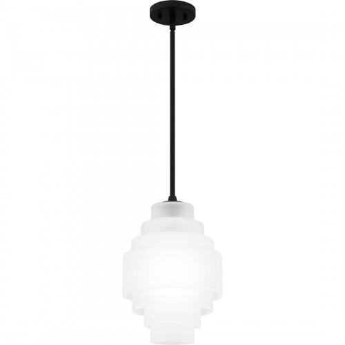 Quoizel QPP6186MBK Quoizel Piccolo Pendant Mid pendant 1 light matte black Mini Pendant