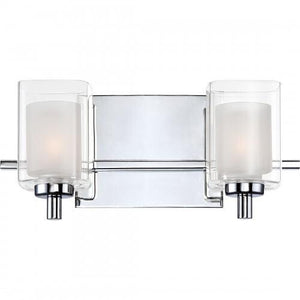 Quoizel KLT8602CLED Kolt Led bath fixture 2 light polished chrome Bath Light