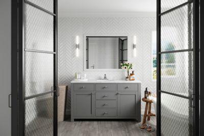 Pfister Polished Chrome Single Control Bathroom Faucet LG142-5000