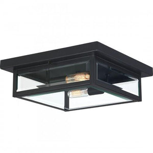 Quoizel WVR1312EK Westover Flush mount 2 lights earth black Flush Mount