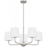 Quoizel GGR5028BN Gallagher Chandelier 5 lights brushed nickel Chandelier